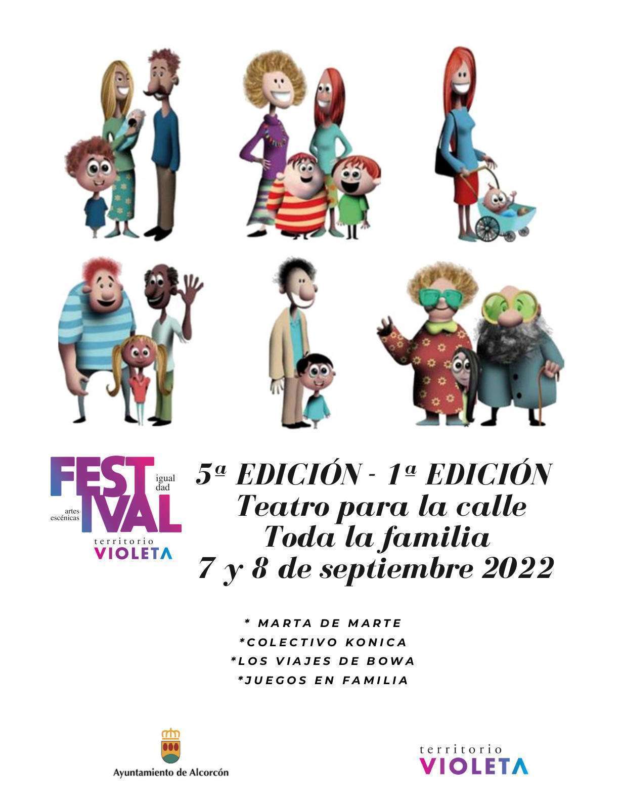 Festival Territorio Violeta calle Alcorcón